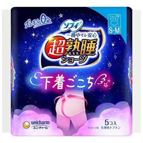 ソフィ超熟睡ショーツSM5枚 5枚 | ユニ・チャーム