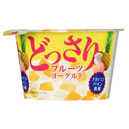 どっさりフルーツヨーグルト 120g | 北海道乳業