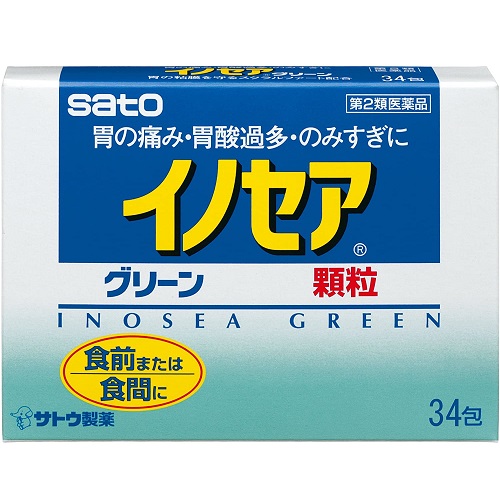 【第2類医薬品】イノセアグリーン 34包 | 佐藤製薬