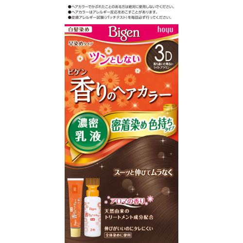 ビゲン香りのヘアカラー 乳液 3D 40g+60ml | ホーユー