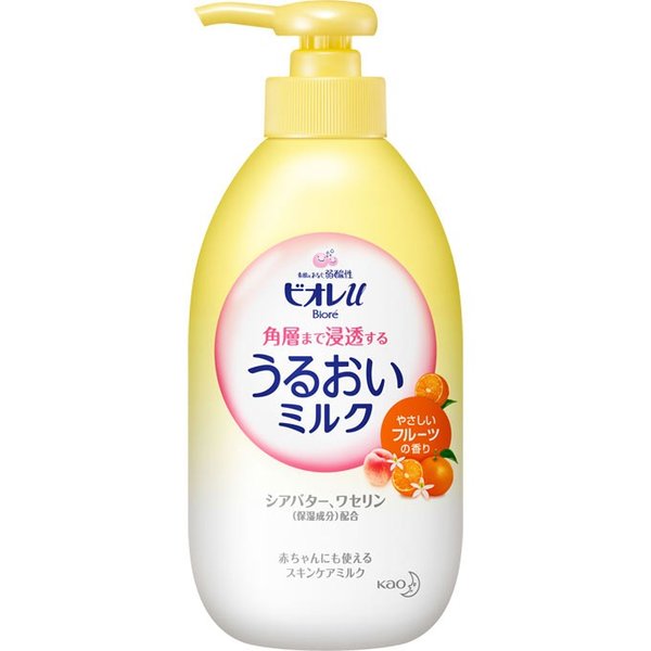 ビオレu角層まで浸透するうるおいミルクフルーツ 300ml | 花王