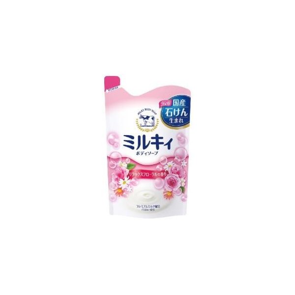 ミルキィ フローラル詰替 400ml | 牛乳石鹸