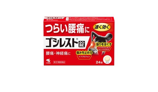 【指定第2類医薬品】ゴシレスト 24錠 | 小林製薬