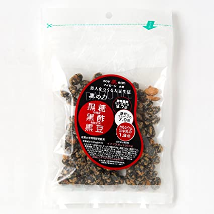 soy美ean 黒糖・黒酢・黒豆 45g | 伊勢半
