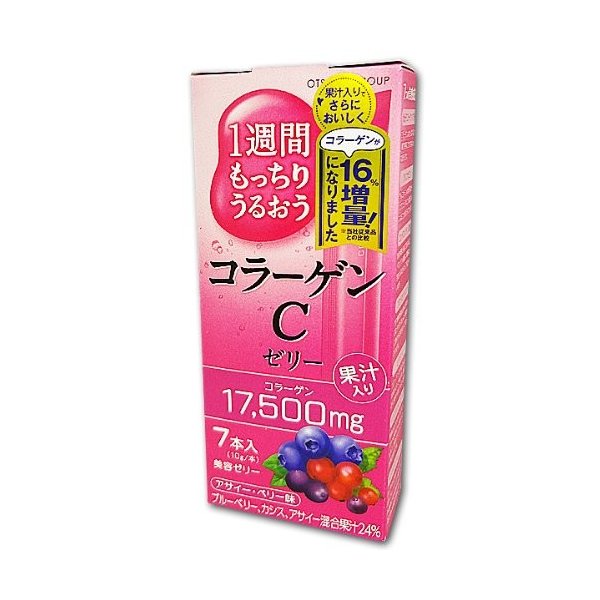 １週間もっちりうるおうコラーゲンＣゼリー １０ｇ×７本 | アースペット