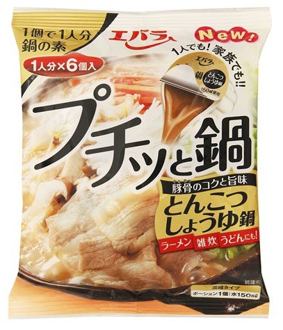 エバラ　プチッと鍋　とんこつしょうゆ鍋 ２３ｇｘ６ | エバラ食品工業