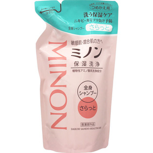 ミノン全身シャンプーさらっとタイプ ３８０ｍｌ | 第一三共ヘルスケア