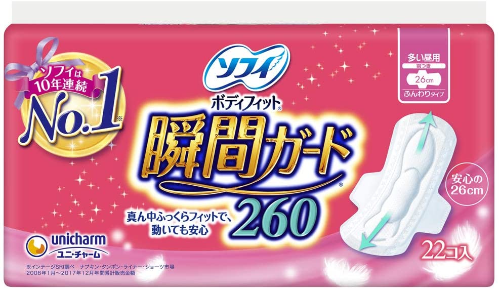 ソフィＢＦ瞬間ガード ２２枚 | ユニ・チャーム