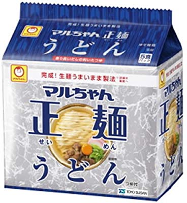 マルちゃん　正麺　うどん　バラ １０４ｇ | 東洋水産