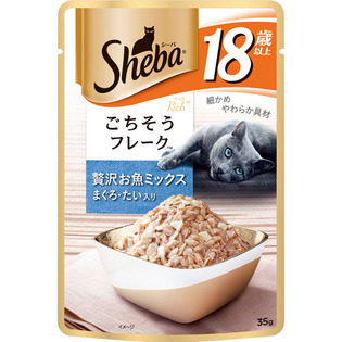 １８歳以上ごちそうＦ贅沢お魚ミックスまぐろ・たい ３５ｇ | マースジャパン