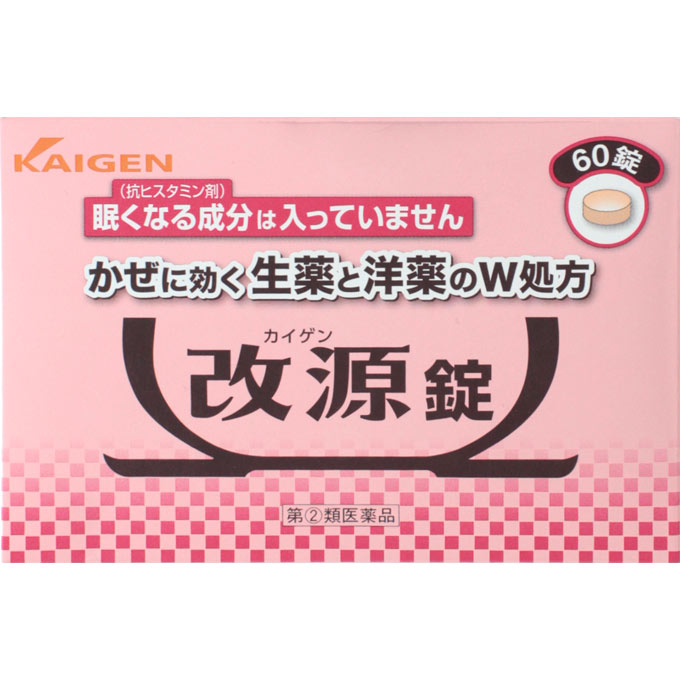 【指定第2類医薬品】改源錠 60錠 | カイゲン