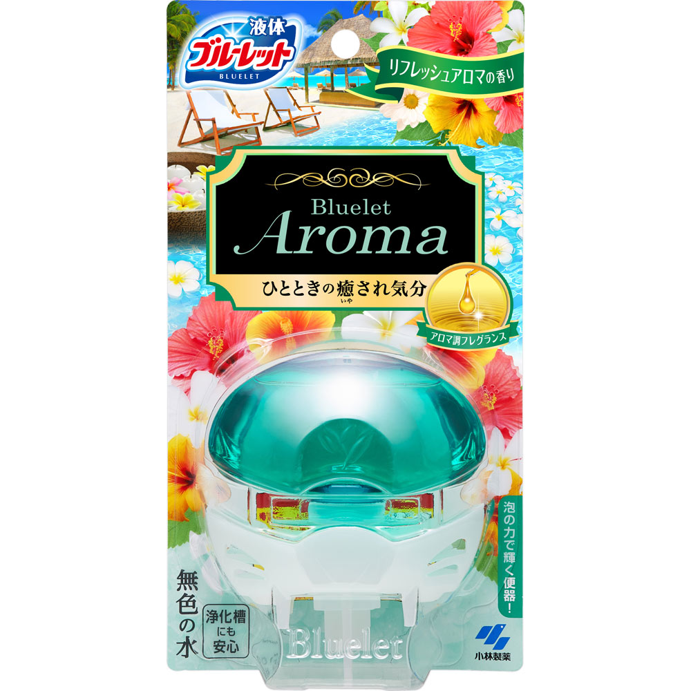 液体ブルーレットおくだけアロマリフレッシュアロマの 70ml  | 小林製薬