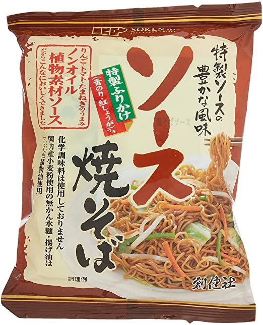 ソース焼きそば ５ｇ×１６個 | 創健社