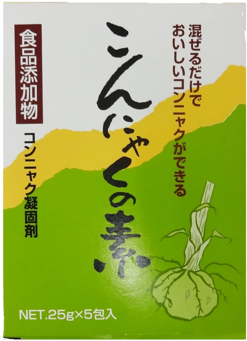 こんにゃくの素 ２５ｇ×５包 | 扶桑化学