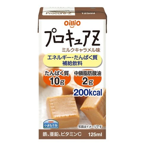 在庫状況】プロキュアZミルクキャラメル味 125ml 24セット | 日清