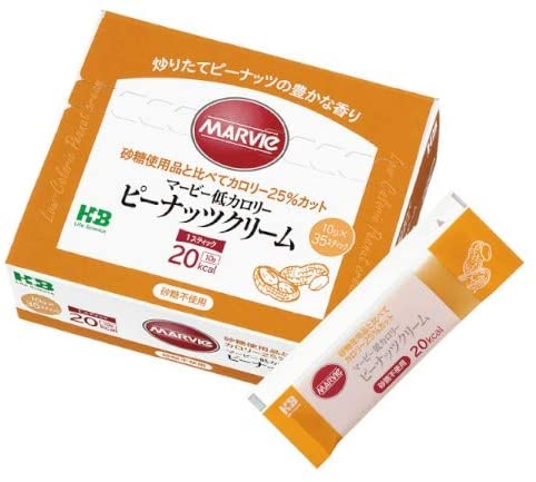 マービー低カロリーピーナッツクリーム（スティック） ３５本 | H+Bライフ