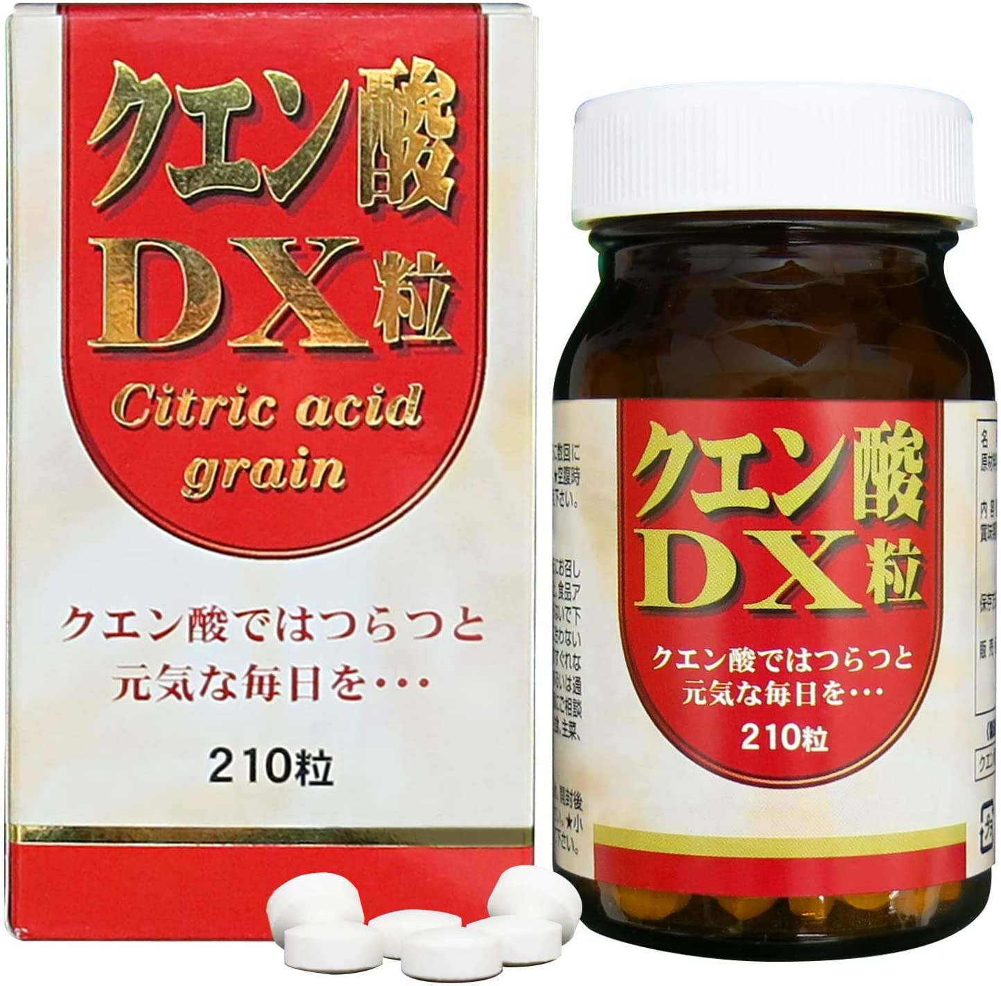 クエン酸ＤＸ粒 210粒 | ユウキ製薬