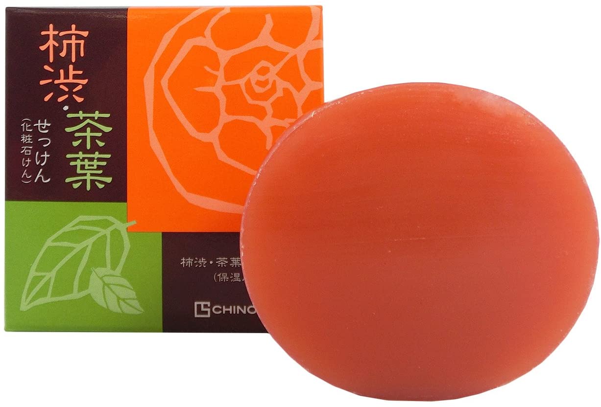柿渋茶葉石けん 80g | 地の塩社