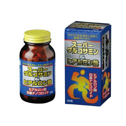 スーパーグルコサミン＆ヒアルロン酸 360粒 | JOVY
