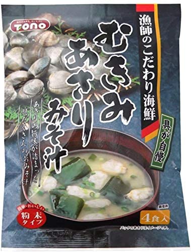 トーノーむきみあさりみそ汁４Ｐ 7g 10セット | 東海農産