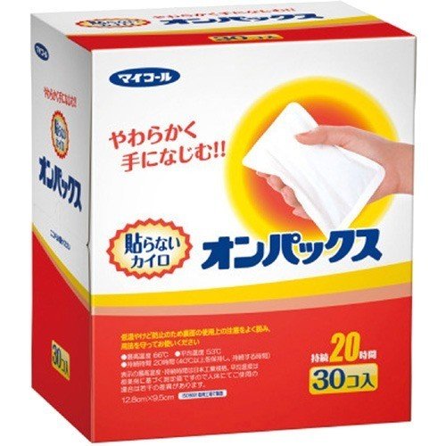 貼らないカイロオンパックス ３０コ入