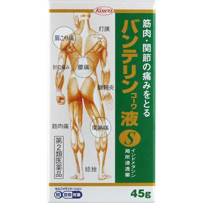 【第2類医薬品】バンテリンコーワ液Ｓ ４５ｇ | 興和