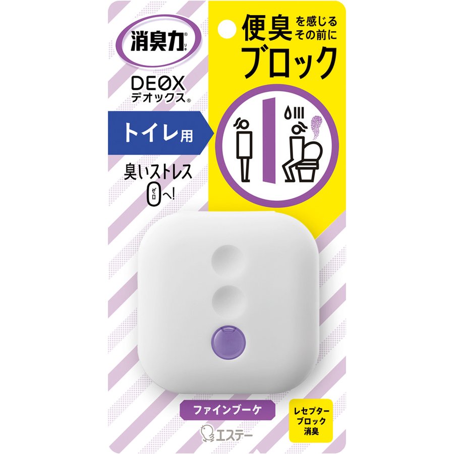 消臭力ＤＥＯＸトイレ本体Ｆブーケ ６ｍｌ | エステー