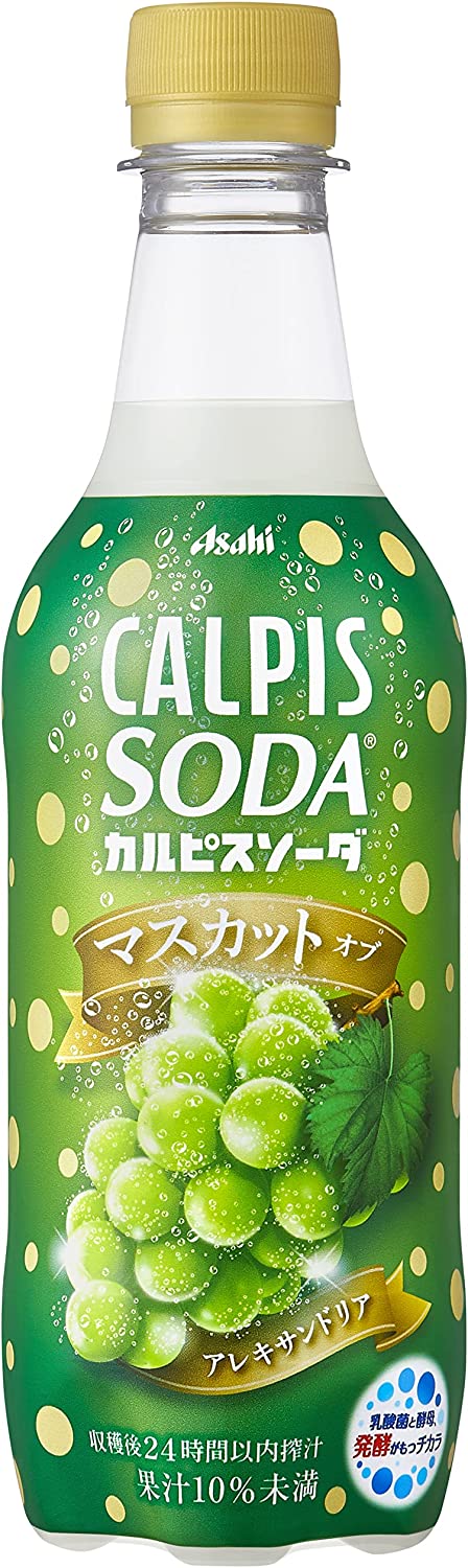 カルピスソーダマスカットＡサンドリア ４５０ｍｌ | カルピス