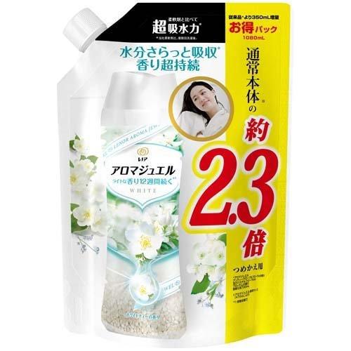 在庫状況】アロマジュエルホワイトティー詰替特大 1080ml | P&G 