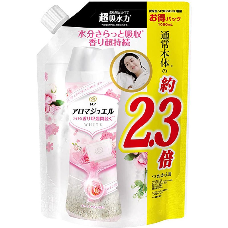 アロマジュエルホワイトサボン詰替特大 １０８０ｍｌ | P&G