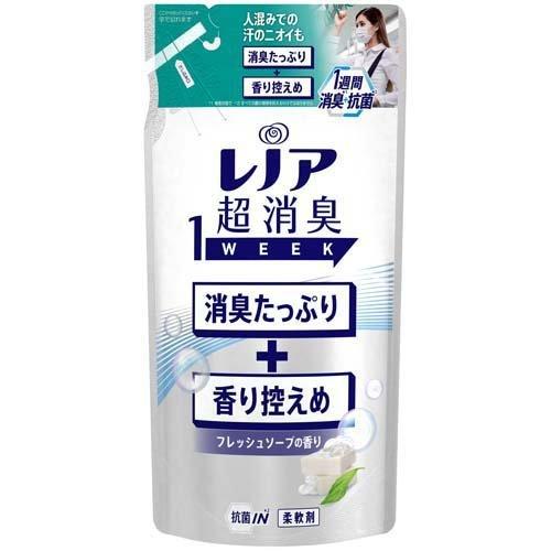 レノア超消臭消臭香り控えめソープ詰替 ４００ｍｌ  | P&G