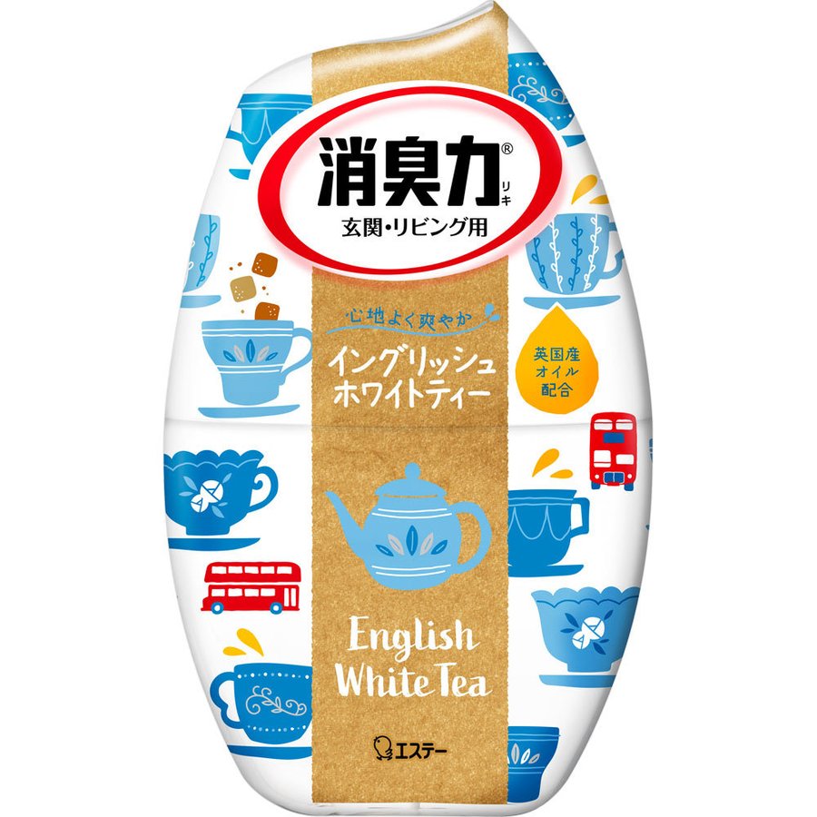 部屋消臭力ホワイトティ ４００ｍｌ  | エステー