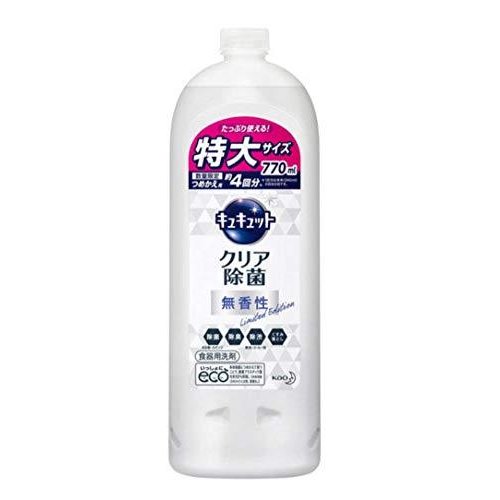 キュキュットクリア除菌無香性替７７０ ７７０ｍｌ | 花王