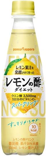 レモンの酢ダイエットスパークリング ３５０ｍｌ | ポッカサッポロ