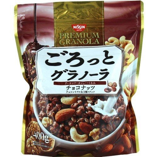 ごろっとグラノーラチョコナッツ ４００ｇ | 日清シスコーン