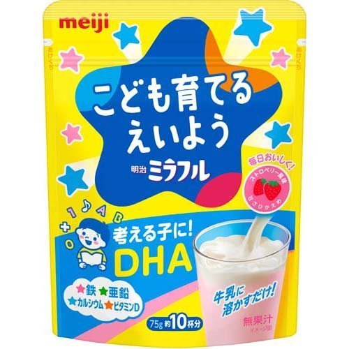 明治ミラフル粉末飲料ストロベリー ７５g | 明治乳業