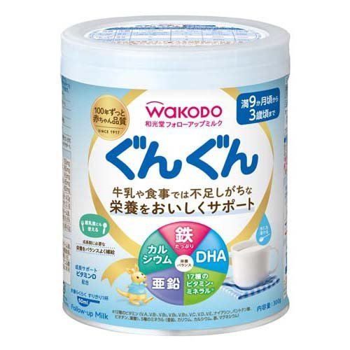 フォローアップミルクぐんぐん ３００ｇ | 和光堂