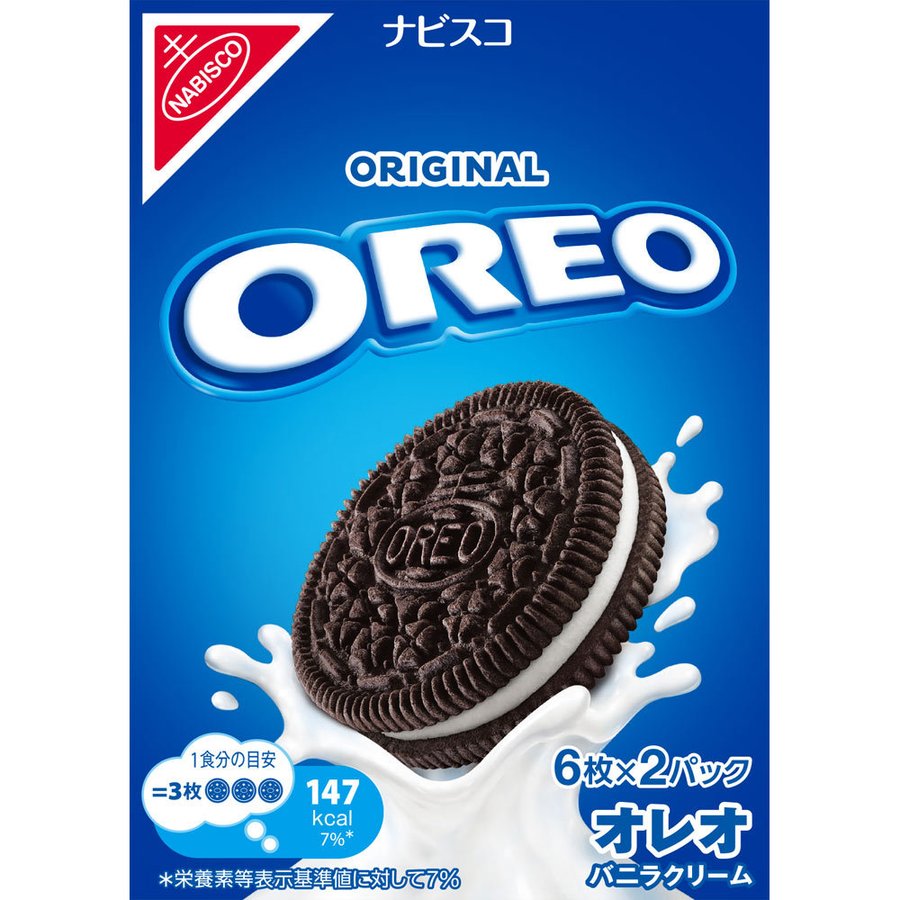 オレオ　バニラクリーム １２枚 | モンデリーズＪ