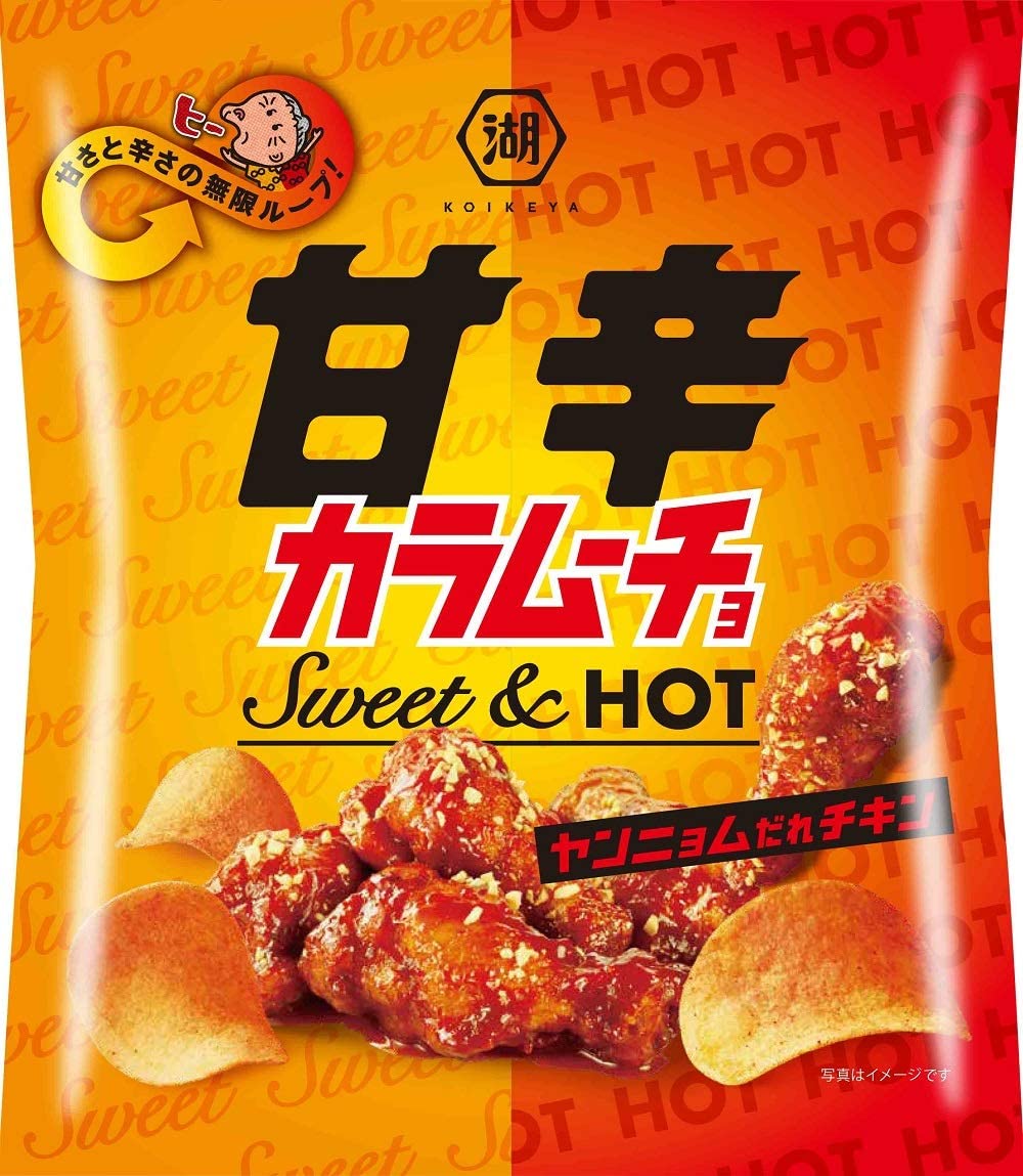 甘辛カラムーチョヤンニョムだれチキン ５３ｇ | 湖池屋