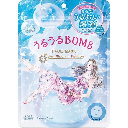 クリアターンうるうるＢＯＭＢマスク ７枚入 | コーセー化粧品