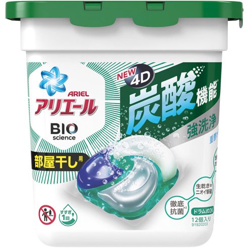 アリエールＧＢ４Ｄ部屋干し用本体 １２個 | P&G