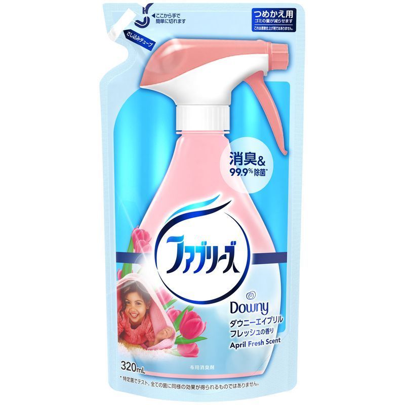 ファブリーズスプレー　詰替　ダウニー ３２０ｍｌ | P&G