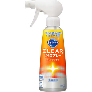 キュキュット　ＣＬＥＡＲ泡スプレー ３００ｍｌ | 花王