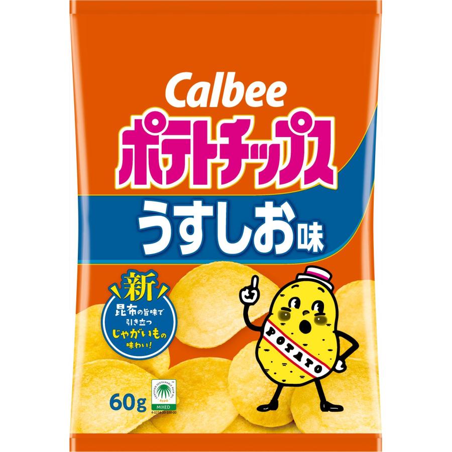 ポテトチップス　うすしお味 ６０ｇ | カルビー