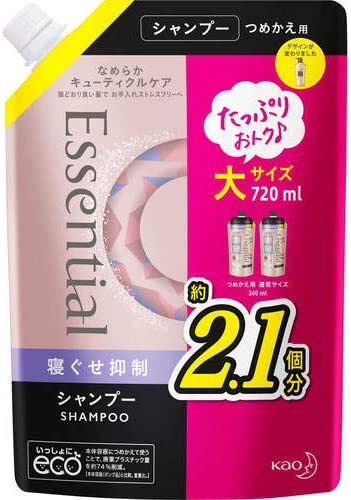 エッセンシャル寝ぐせ抑制ＳＰ替え ７２０ｍｌ | 花王