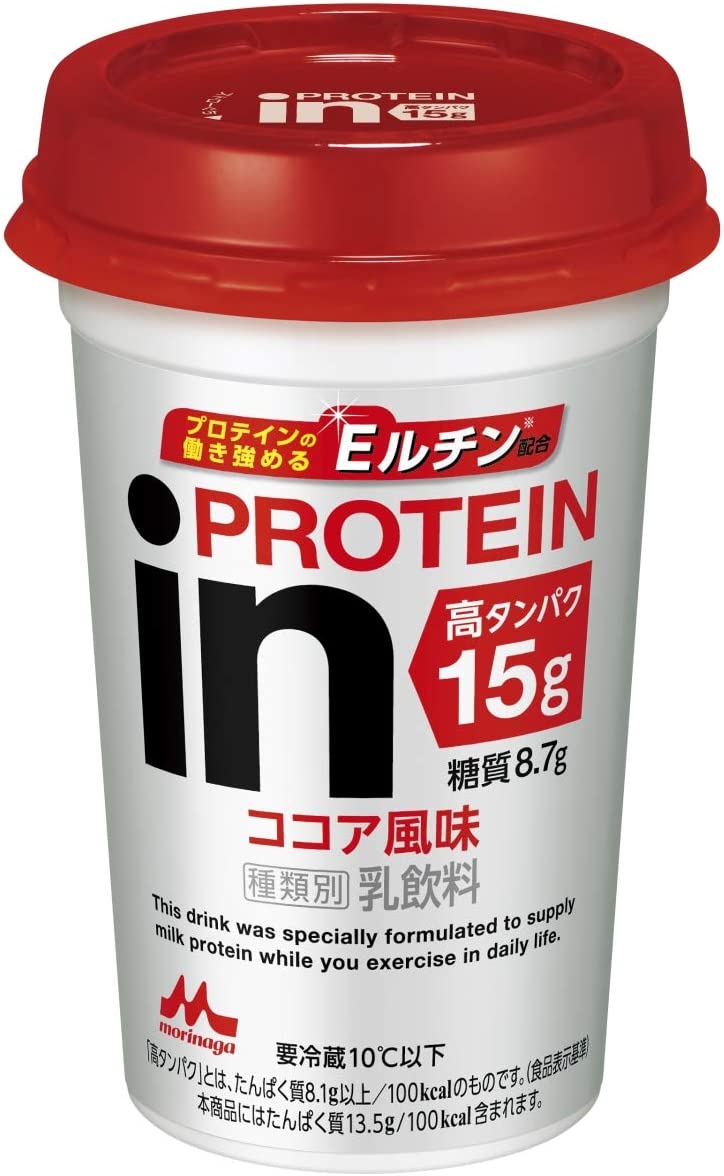 ＩＮ　ＰＲＯＴＥＩＮ　ココア風味 ２４０ｍｌ | 森永