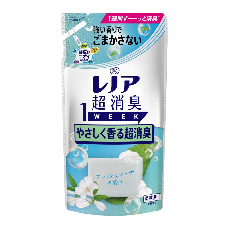 レノア超消臭フレッシュソープ詰替え ３８０ｍｌ | P&G