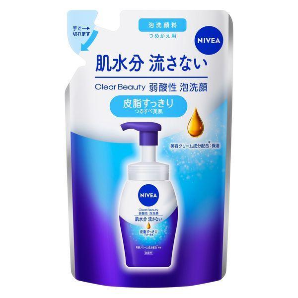 ニベアＣＢ泡洗顔　皮脂すっきり替え １３０ｍｌ | 花王