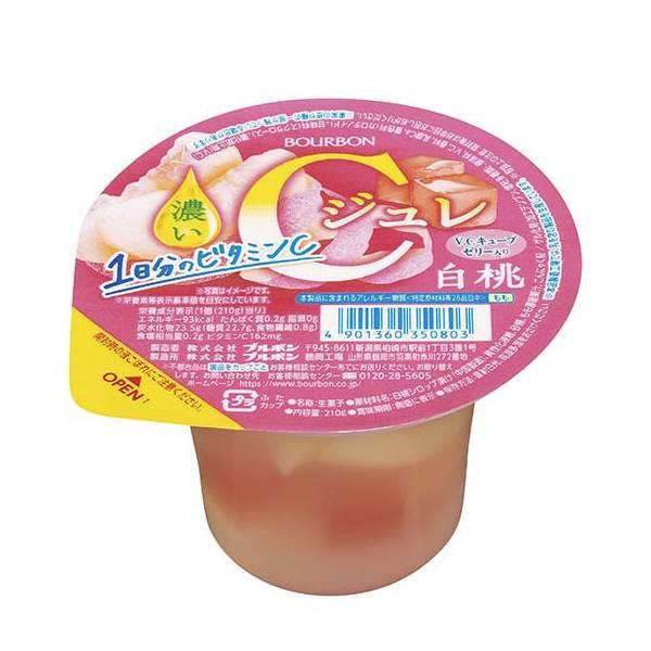 濃いＣジュレ白桃 ２１０ｇ | ブルボン