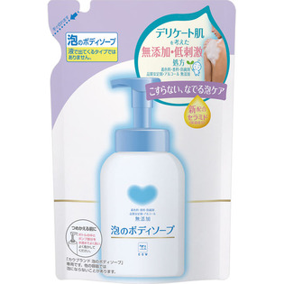 無添加　泡のボディソープ　詰替 ５００ｍｌ | 牛乳石鹸
